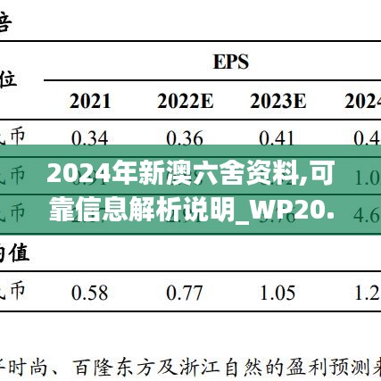 2024年新澳六舍资料,可靠信息解析说明_WP20.857-2