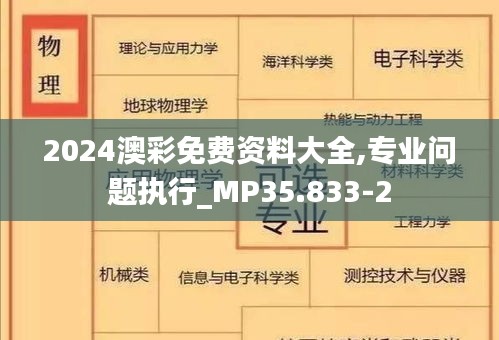 2024澳彩免费资料大全,专业问题执行_MP35.833-2