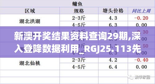 新澳开奖结果资料查询29期,深入登降数据利用_RGJ25.113先锋版