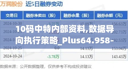 10码中特内部资料,数据导向执行策略_Plus64.958-7