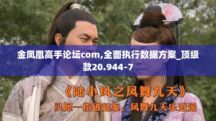 金凤凰高手论坛com,全面执行数据方案_顶级款20.944-7