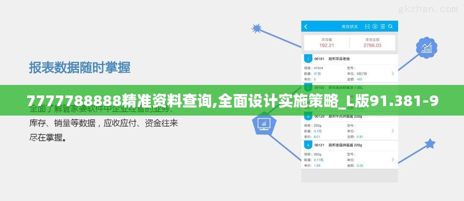 7777788888精准资料查询,全面设计实施策略_L版91.381-9