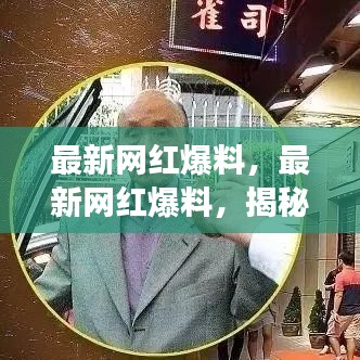 揭秘网络红人幕后故事与成功秘诀，最新网红爆料大揭秘