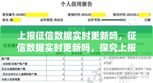 征信数据上报与更新机制探究，实时更新还是定期上报？