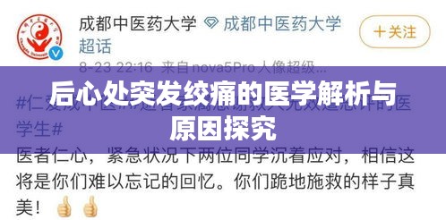 后心处突发绞痛的医学解析与原因探究