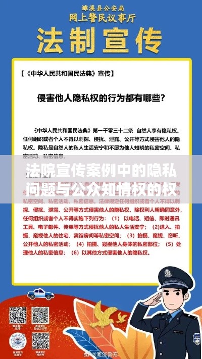 法院宣传案例中的隐私问题与公众知情权的权衡思考