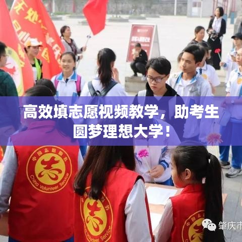 高效填志愿视频教学，助考生圆梦理想大学！