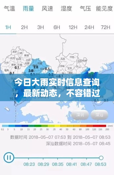 今日大雨实时信息查询，最新动态，不容错过！