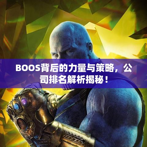 BOOS背后的力量与策略，公司排名解析揭秘！