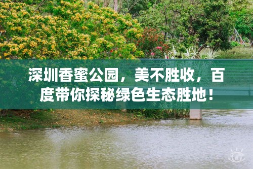 深圳香蜜公园，美不胜收，百度带你探秘绿色生态胜地！