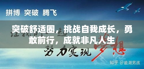 突破舒适圈，挑战自我成长，勇敢前行，成就非凡人生
