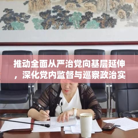 推动全面从严治党向基层延伸，深化党内监督与巡察政治实践