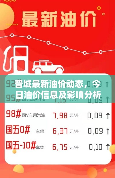 晋城最新油价动态，今日油价信息及影响分析