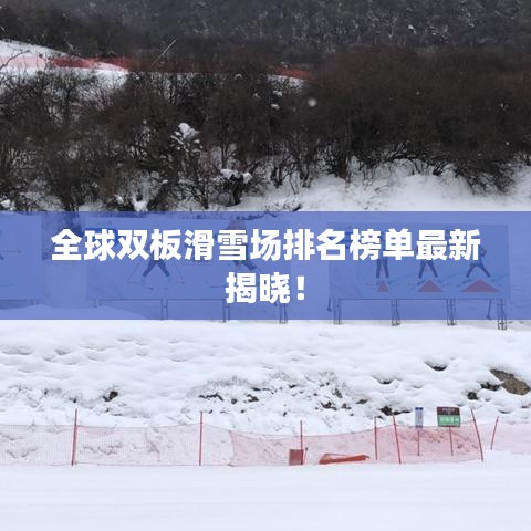 全球双板滑雪场排名榜单最新揭晓！