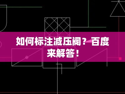 如何标注减压阀？百度来解答！