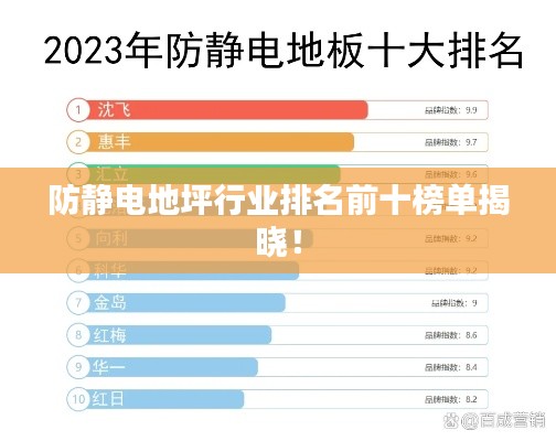 防静电地坪行业排名前十榜单揭晓！