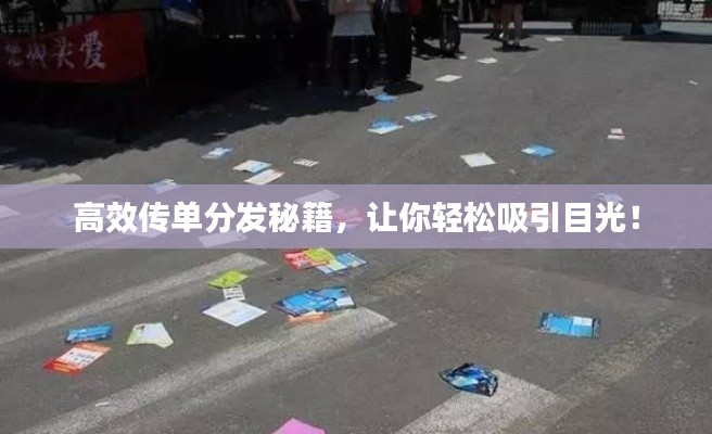高效传单分发秘籍，让你轻松吸引目光！