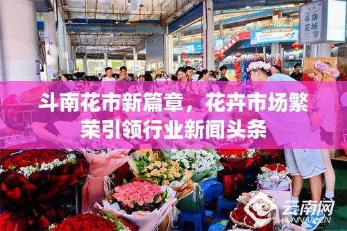 斗南花市新篇章，花卉市场繁荣引领行业新闻头条