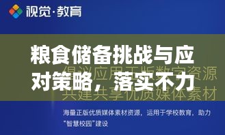粮食储备挑战与应对策略，落实不力如何破局？