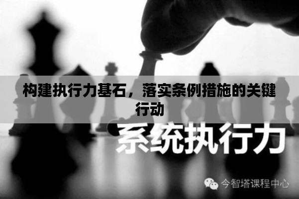构建执行力基石，落实条例措施的关键行动