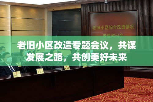 老旧小区改造专题会议，共谋发展之路，共创美好未来