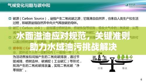 水面溢油应对规范，关键准则助力水域油污挑战解决