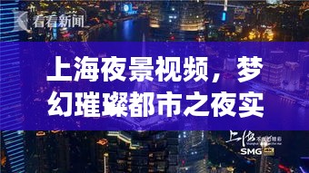 上海夜景视频，梦幻璀璨都市之夜实拍